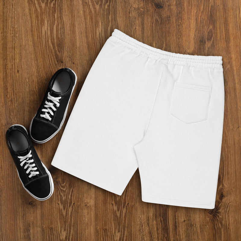 Butterfly Bloom Men's Fleece Shorts